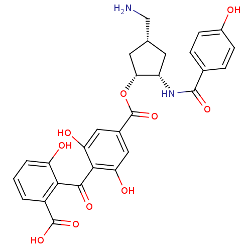 Chemical structure of BindingDB Monomer ID 50285242