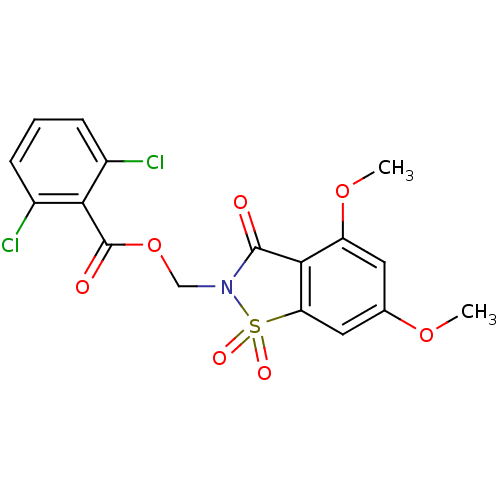 Chemical structure of BindingDB Monomer ID 50285283