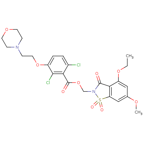 Chemical structure of BindingDB Monomer ID 50285289