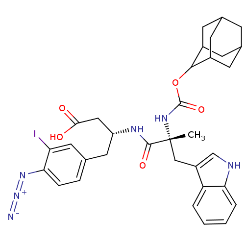 Chemical structure of BindingDB Monomer ID 50285625