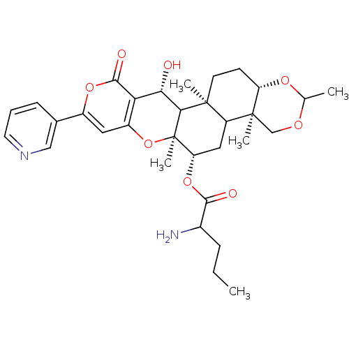 Chemical structure of BindingDB Monomer ID 50285849