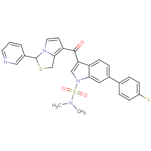 Chemical structure of BindingDB Monomer ID 50285992