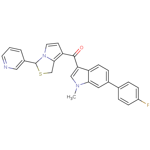Chemical structure of BindingDB Monomer ID 50286000