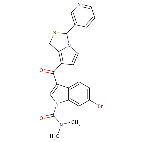 Chemical structure of BindingDB Monomer ID 50286001