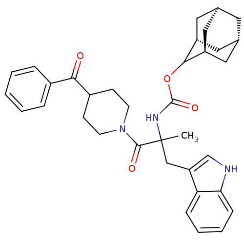 Chemical structure of BindingDB Monomer ID 50286167