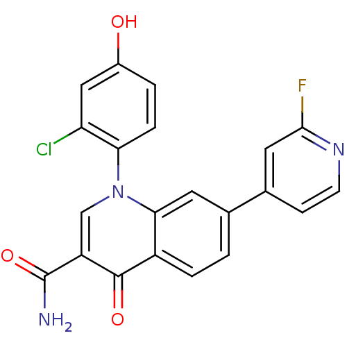 Chemical structure of BindingDB Monomer ID 50286427