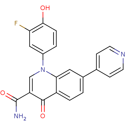 Chemical structure of BindingDB Monomer ID 50286437