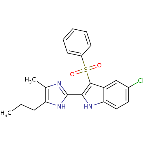 Chemical structure of BindingDB Monomer ID 50286543