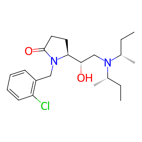 Chemical structure of BindingDB Monomer ID 50286582