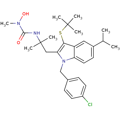 Chemical structure of BindingDB Monomer ID 50287323