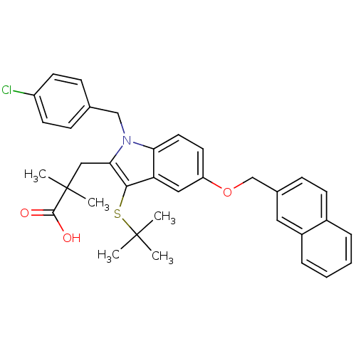 Chemical structure of BindingDB Monomer ID 50287326