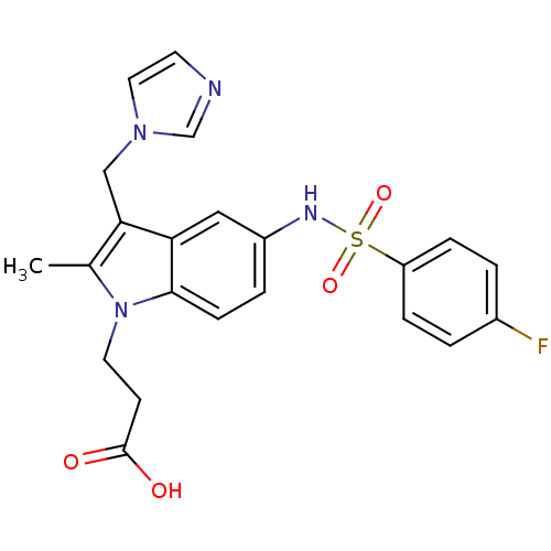 Chemical structure of BindingDB Monomer ID 50287481