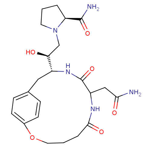 Chemical structure of BindingDB Monomer ID 50288173