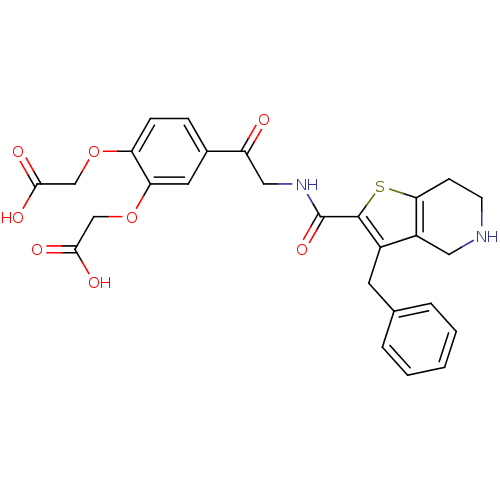 Chemical structure of BindingDB Monomer ID 50288223