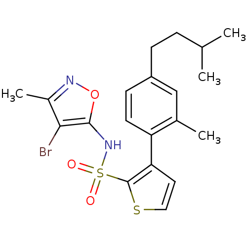 Chemical structure of BindingDB Monomer ID 50288260