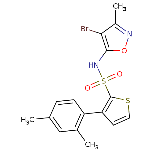 Chemical structure of BindingDB Monomer ID 50288263