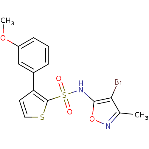 Chemical structure of BindingDB Monomer ID 50288267