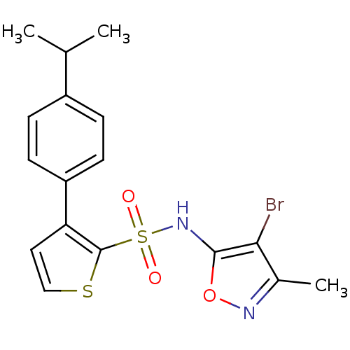 Chemical structure of BindingDB Monomer ID 50288281
