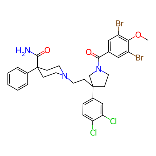 Chemical structure of BindingDB Monomer ID 50289182