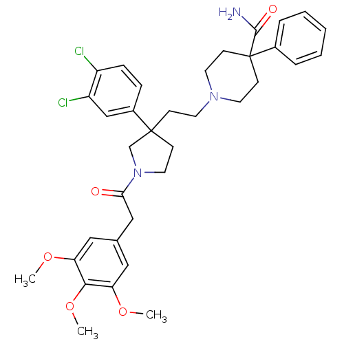 Chemical structure of BindingDB Monomer ID 50289189