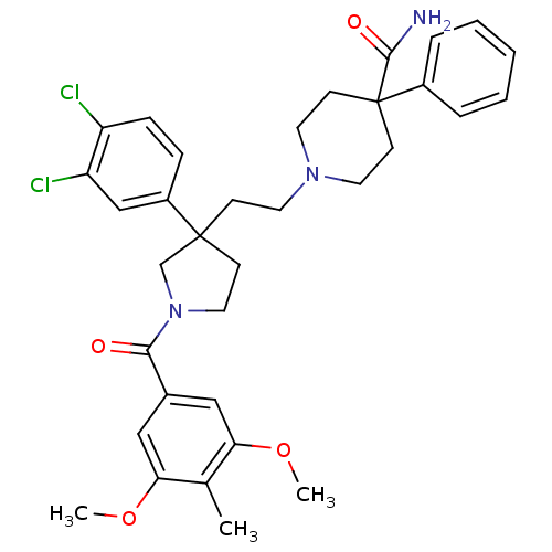 Chemical structure of BindingDB Monomer ID 50289191