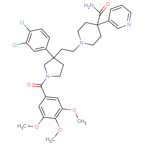 Chemical structure of BindingDB Monomer ID 50290295