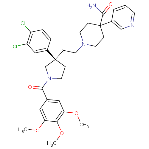 Chemical structure of BindingDB Monomer ID 50290307