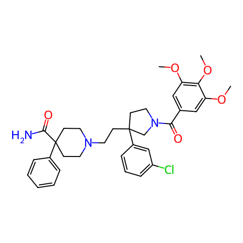 Chemical structure of BindingDB Monomer ID 50290309