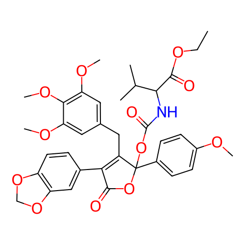Chemical structure of BindingDB Monomer ID 50290984