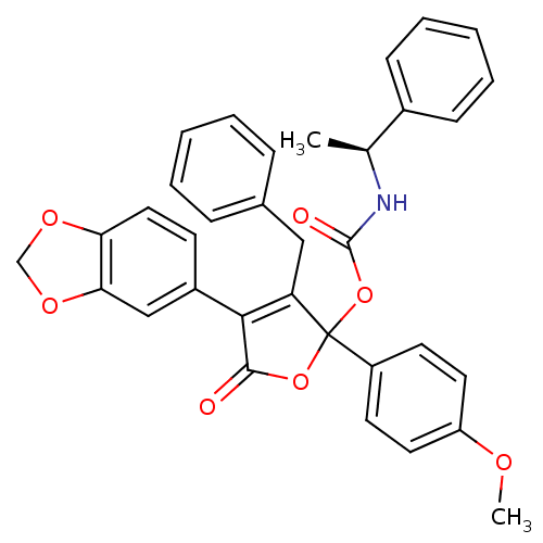 Chemical structure of BindingDB Monomer ID 50290985