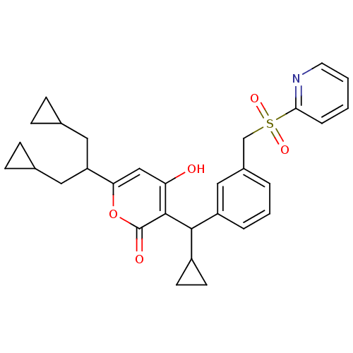 Chemical structure of BindingDB Monomer ID 50291068