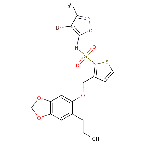 Chemical structure of BindingDB Monomer ID 50291480