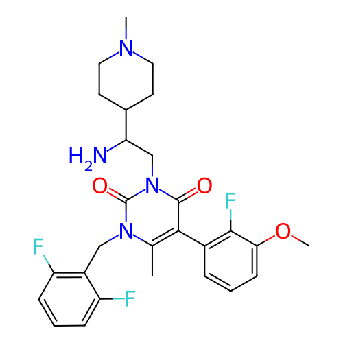 Chemical structure of BindingDB Monomer ID 50291828