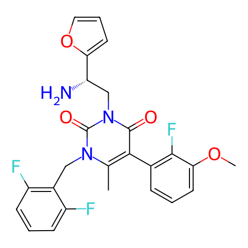 Chemical structure of BindingDB Monomer ID 50291833