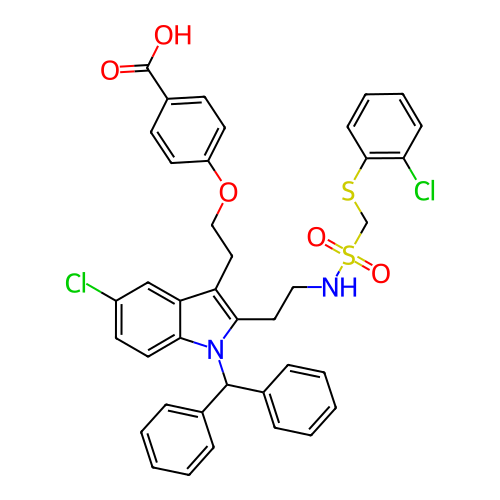 Chemical structure of BindingDB Monomer ID 50292843