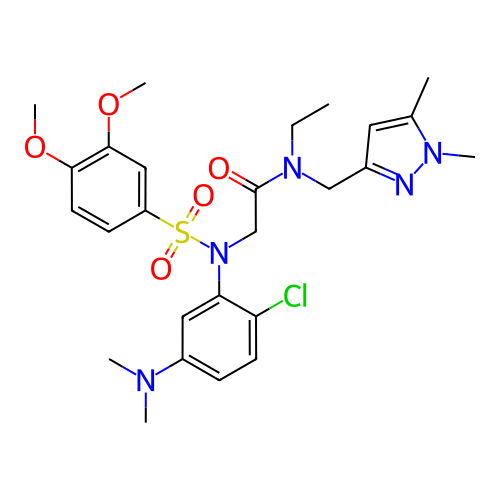 Chemical structure of BindingDB Monomer ID 50292973