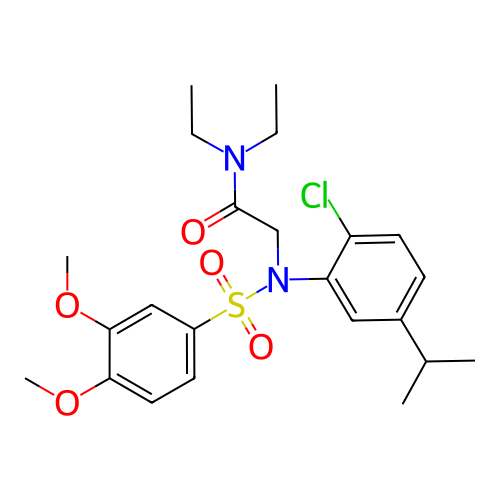 Chemical structure of BindingDB Monomer ID 50293225