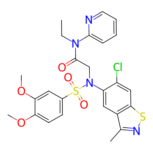 Chemical structure of BindingDB Monomer ID 50293235
