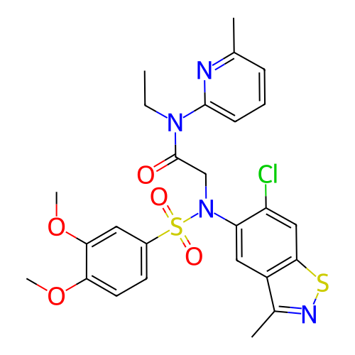 Chemical structure of BindingDB Monomer ID 50293236