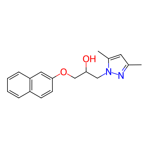 Chemical structure of BindingDB Monomer ID 50293595