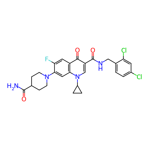Chemical structure of BindingDB Monomer ID 50293783