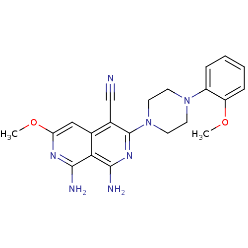 Chemical structure of BindingDB Monomer ID 50293843