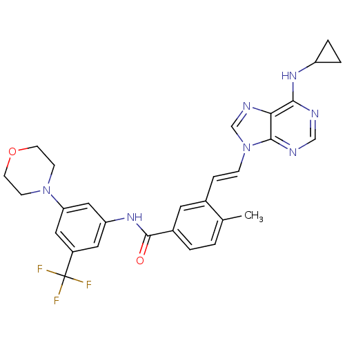Chemical structure of BindingDB Monomer ID 50294013