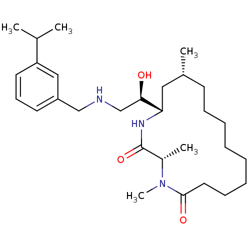 Chemical structure of BindingDB Monomer ID 50294219