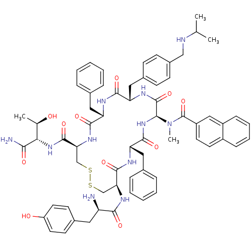 Chemical structure of BindingDB Monomer ID 50294254