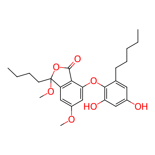 Chemical structure of BindingDB Monomer ID 50294525