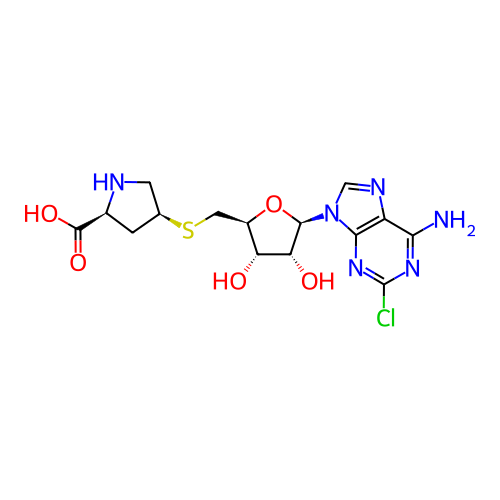 Chemical structure of BindingDB Monomer ID 50294574