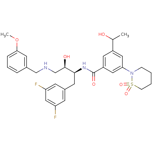 Chemical structure of BindingDB Monomer ID 50294622