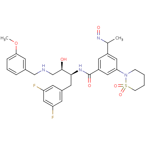 Chemical structure of BindingDB Monomer ID 50294623