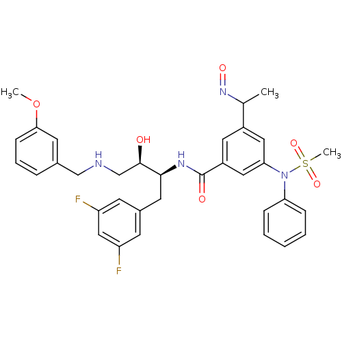 Chemical structure of BindingDB Monomer ID 50294640